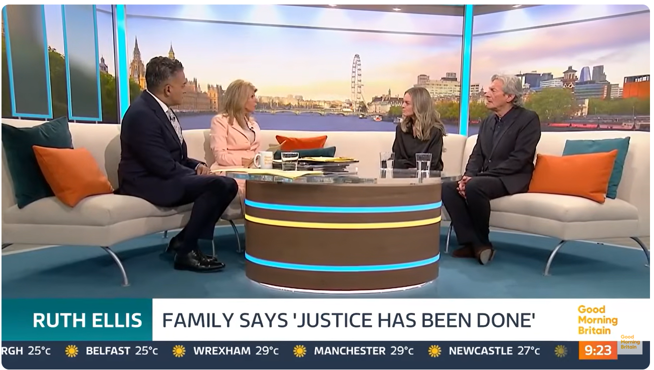 Laura Enston interviewed on Good Morning Britain