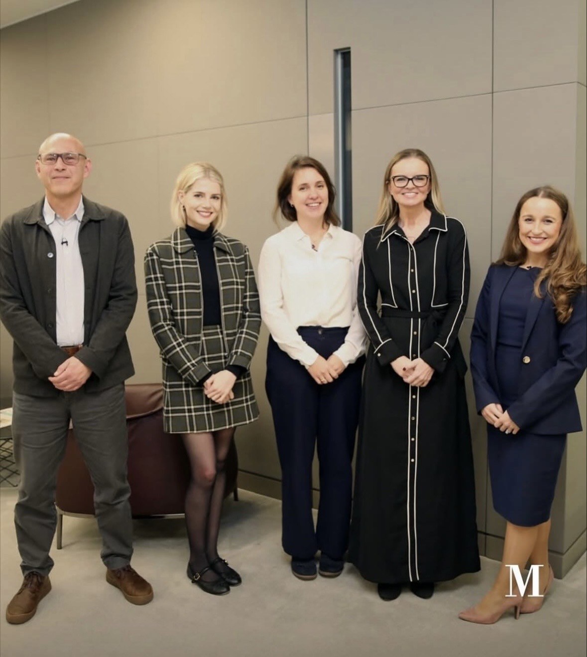 Laura Enston pictured with panel participants