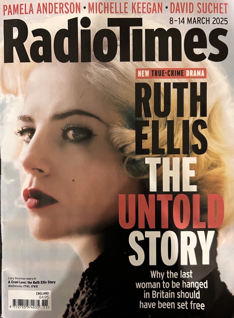 Radio Times cover: Ruth Ellis, The Untold Story